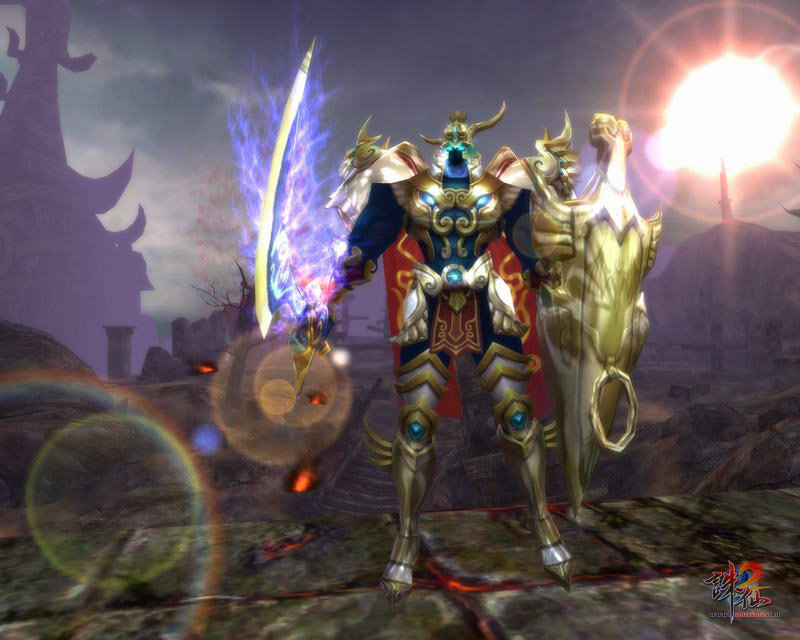 幻化成为强悍的庆天战神!