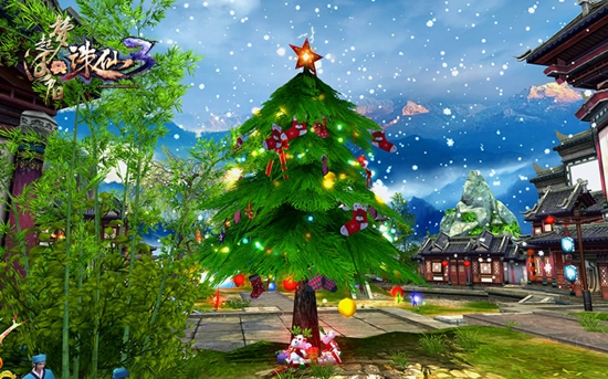 《诛仙3》河阳城的圣诞树.jpg