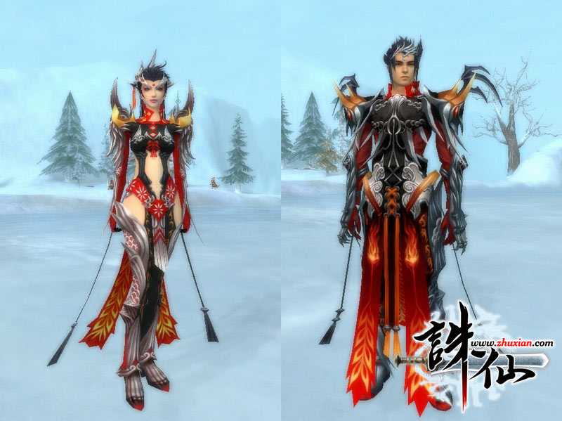 《诛仙》新版合欢派高级装备堪称华丽邪魔巅峰之作